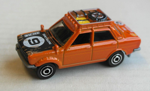 Matchbox 1970 datsun - 510, rally