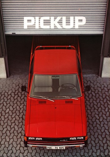Prospekt datsun nissan - nissan, up
