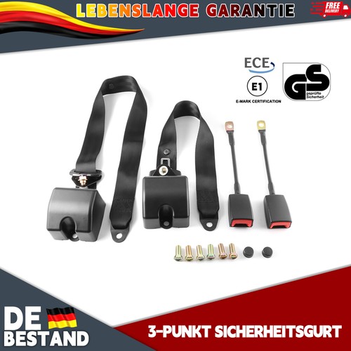 Punkt sicherheitsgurt - 2x, 3‑punkt‑sicherheitsgurt