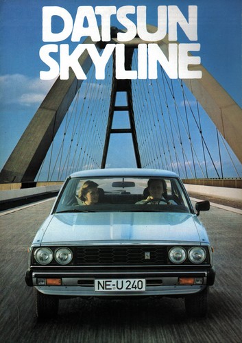 Prospekt datsun nissan skyline - prospekt,