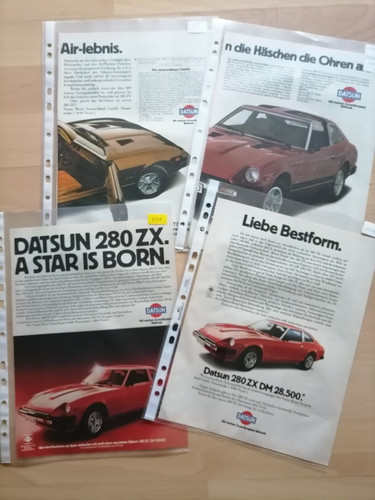 Datsun 280 zeitungsanzeigen - datsun,