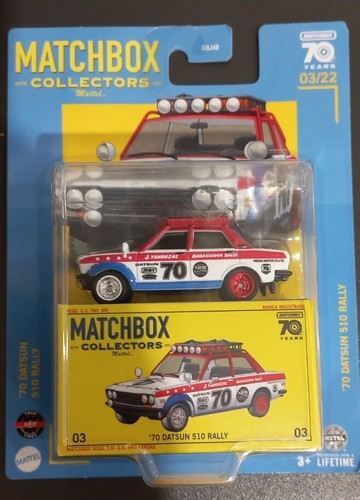 Matchbox 1970 datsun 510 - datsun,